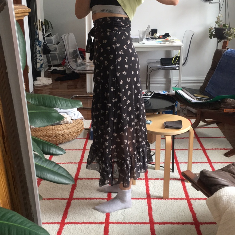 Ganni Wrap Skirt - Picture 2 of 6